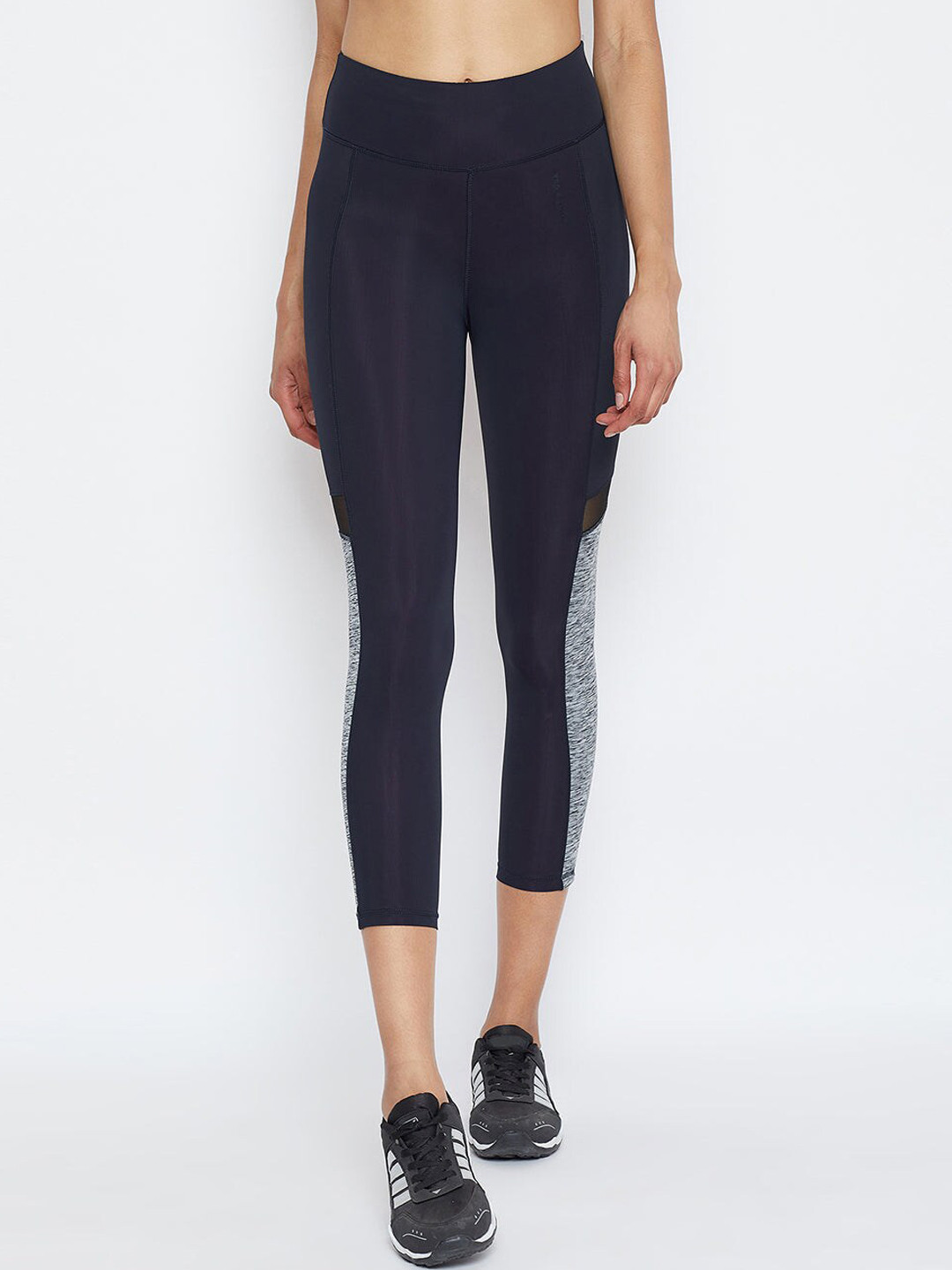 

JUMP USA Women Anti-Microbial Training Tights, Navy blue