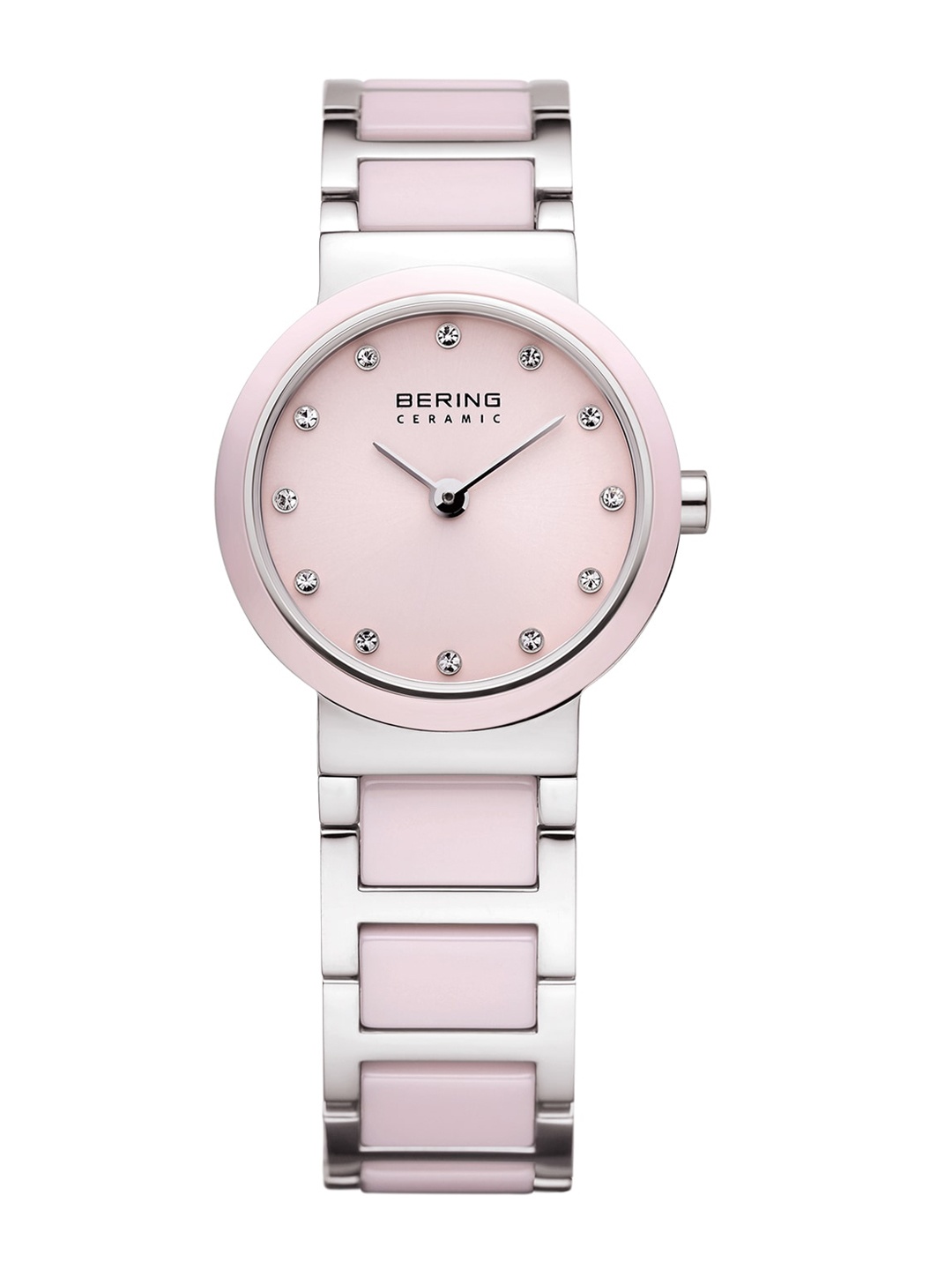 

BERING Women Ceramic Bracelet Style Straps Analogue Watch 10725-999, Pink