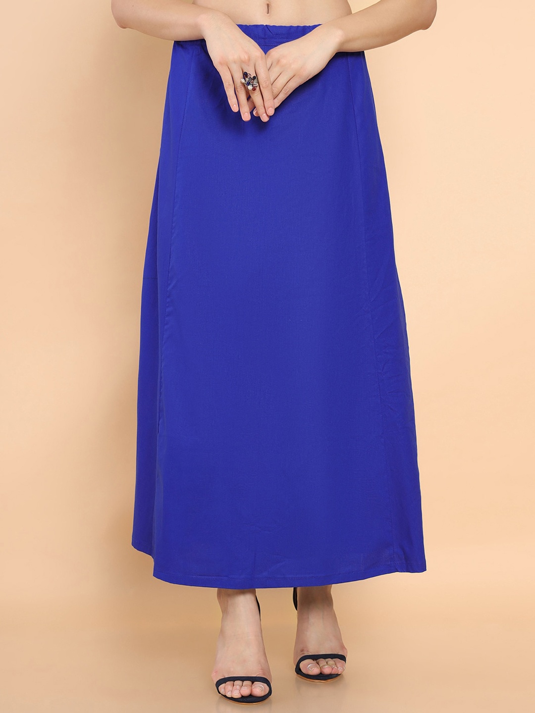 

Soch Cotton A-Line Saree Petticoat, Blue