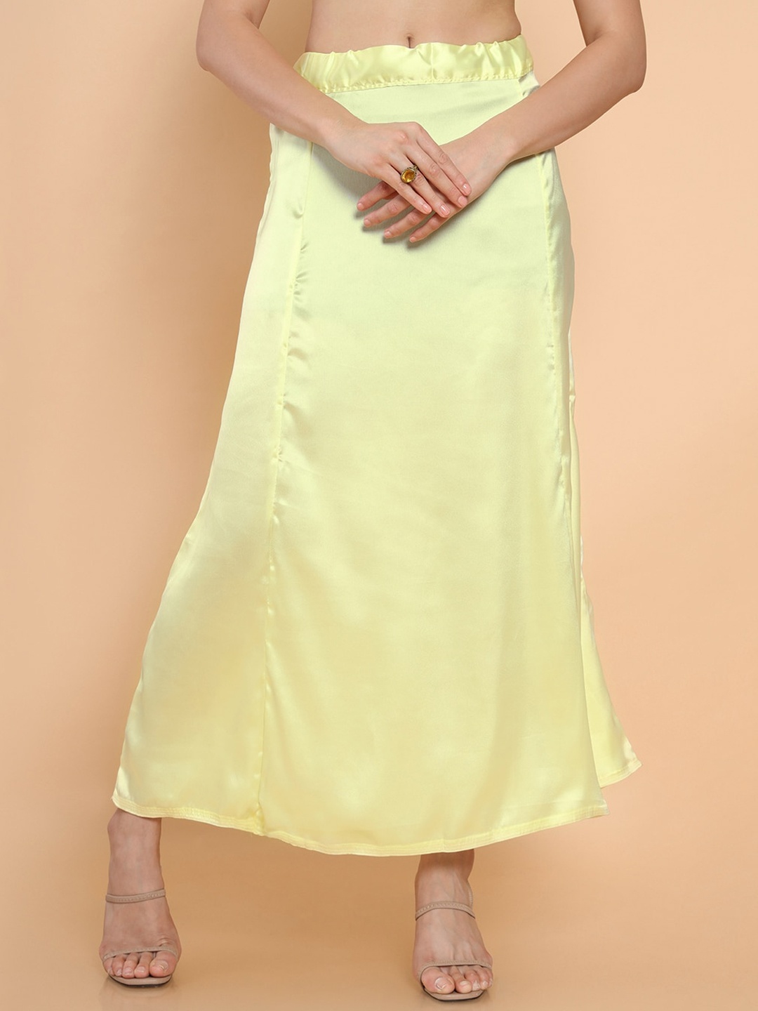 

Soch Cotton A-Line Saree Petticoat, Yellow