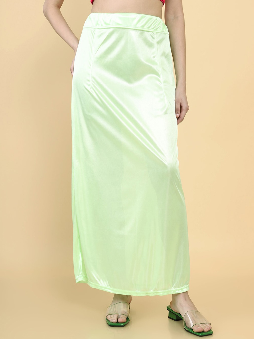 

Soch A-Line Saree Petticoat, Green