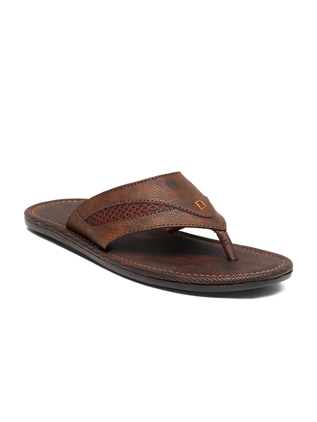 

Provogue Men Textured Comfort Sandals, Brown