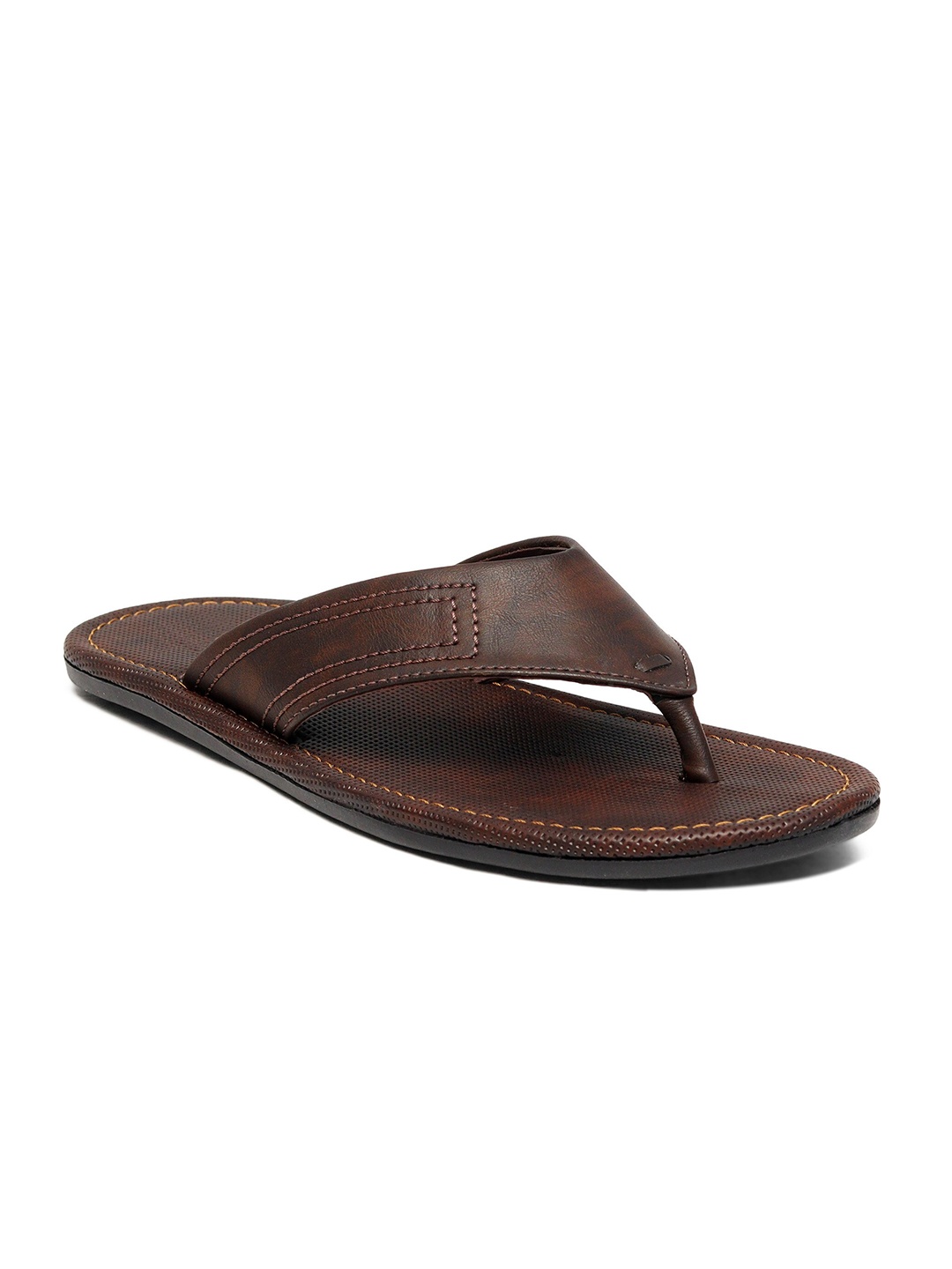 

Provogue Men Textured Comfort Sandals, Brown
