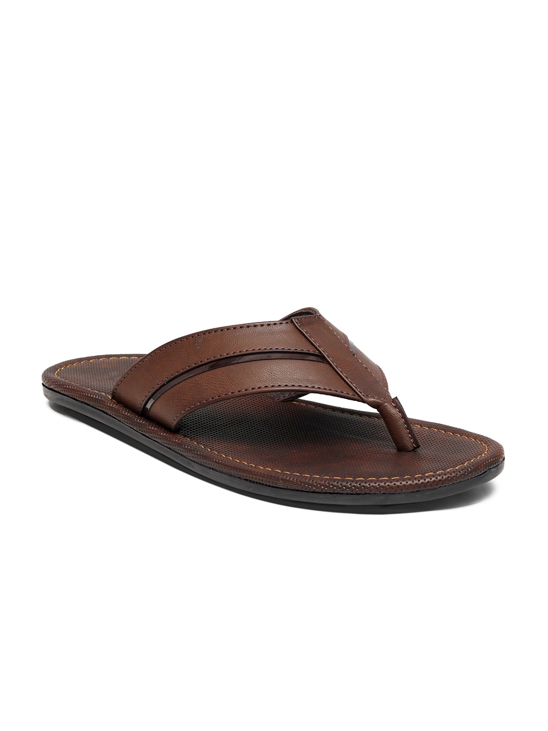 

Provogue Men Textured Comfort Sandals, Brown