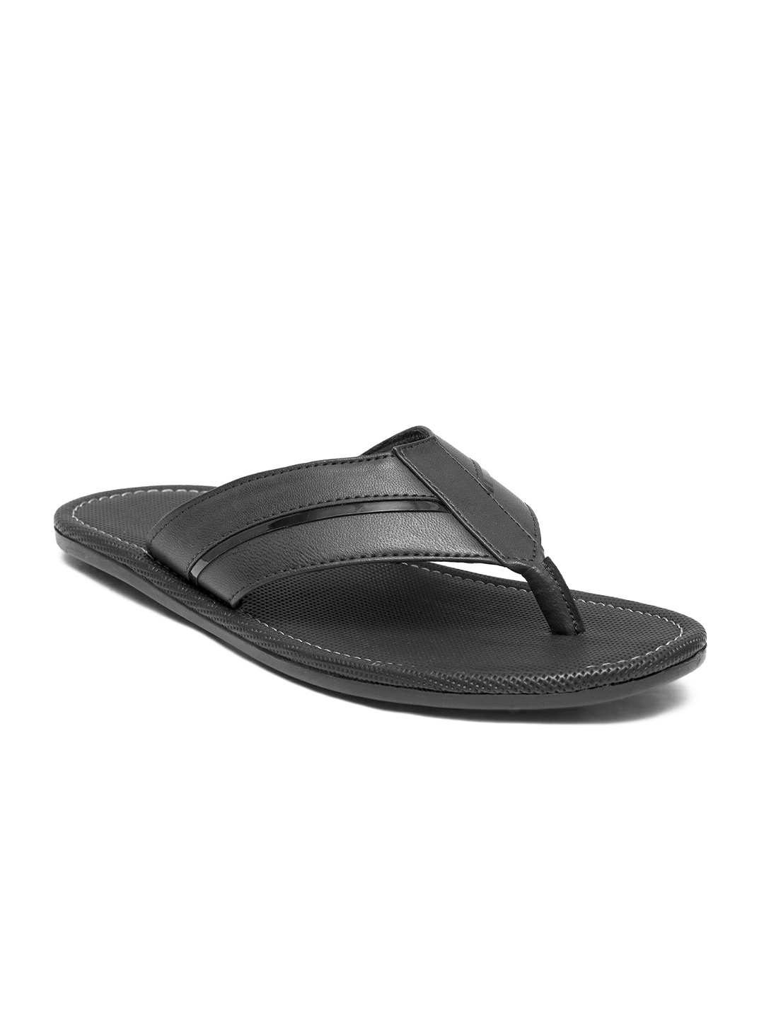 

Provogue Men Textured Comfort Sandals, Black