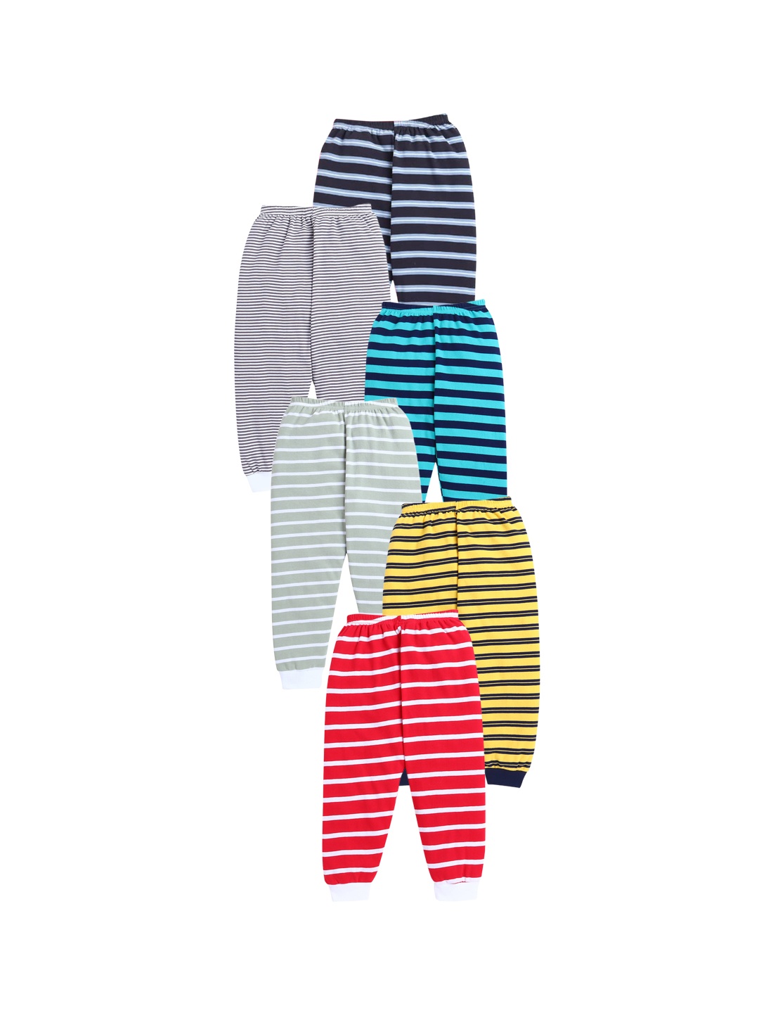 

EIO Kids Pack of 6 Cotton Lounge Pants, Green