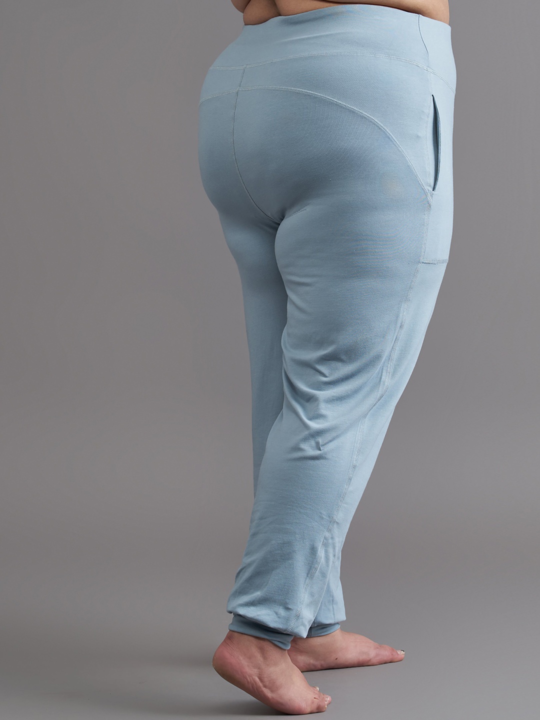 

SPIRIT ANIMAL Women Plus Size Rapid-Dry Joggers Lounge Pants, Blue