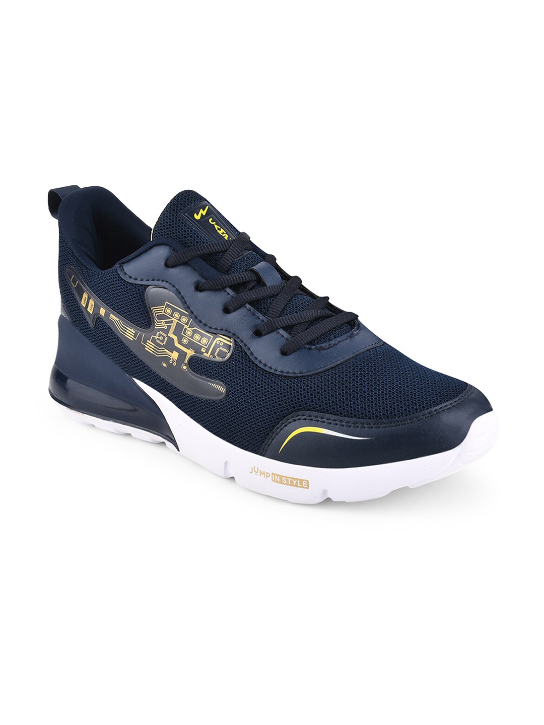 

Campus Kids Mesh Running Shoes, Navy blue