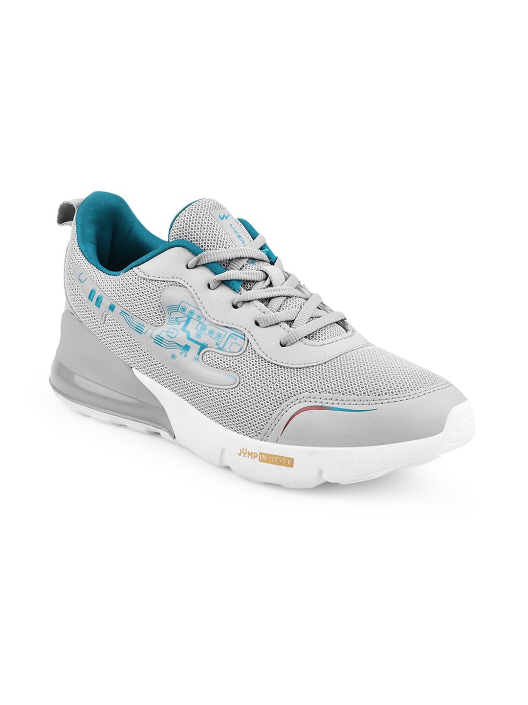 

Campus Kids Mesh Running Shoes, Grey