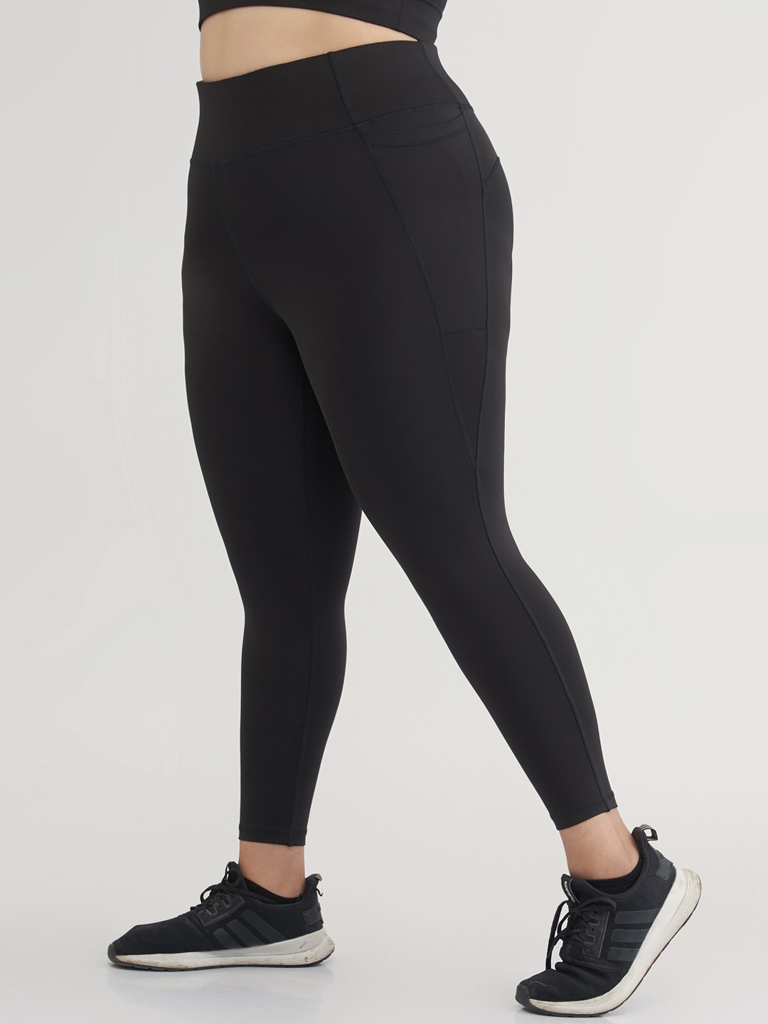 

SPIRIT ANIMAL Plus Size Rapid-Dry Training or Gym Sports Tights, Black