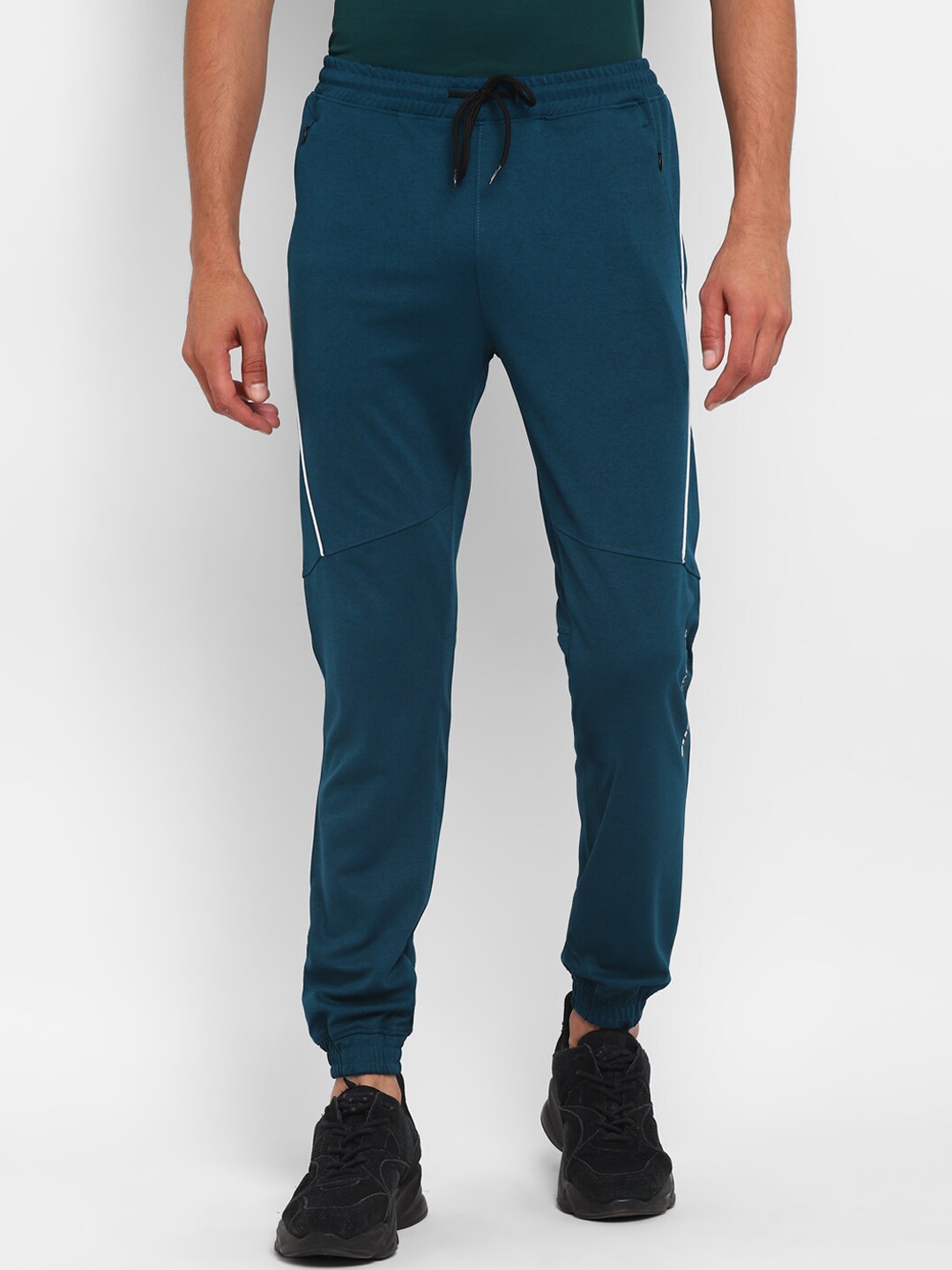 

FURO by Red Chief Men regular-Fit Mid-Rise Joggers, Teal