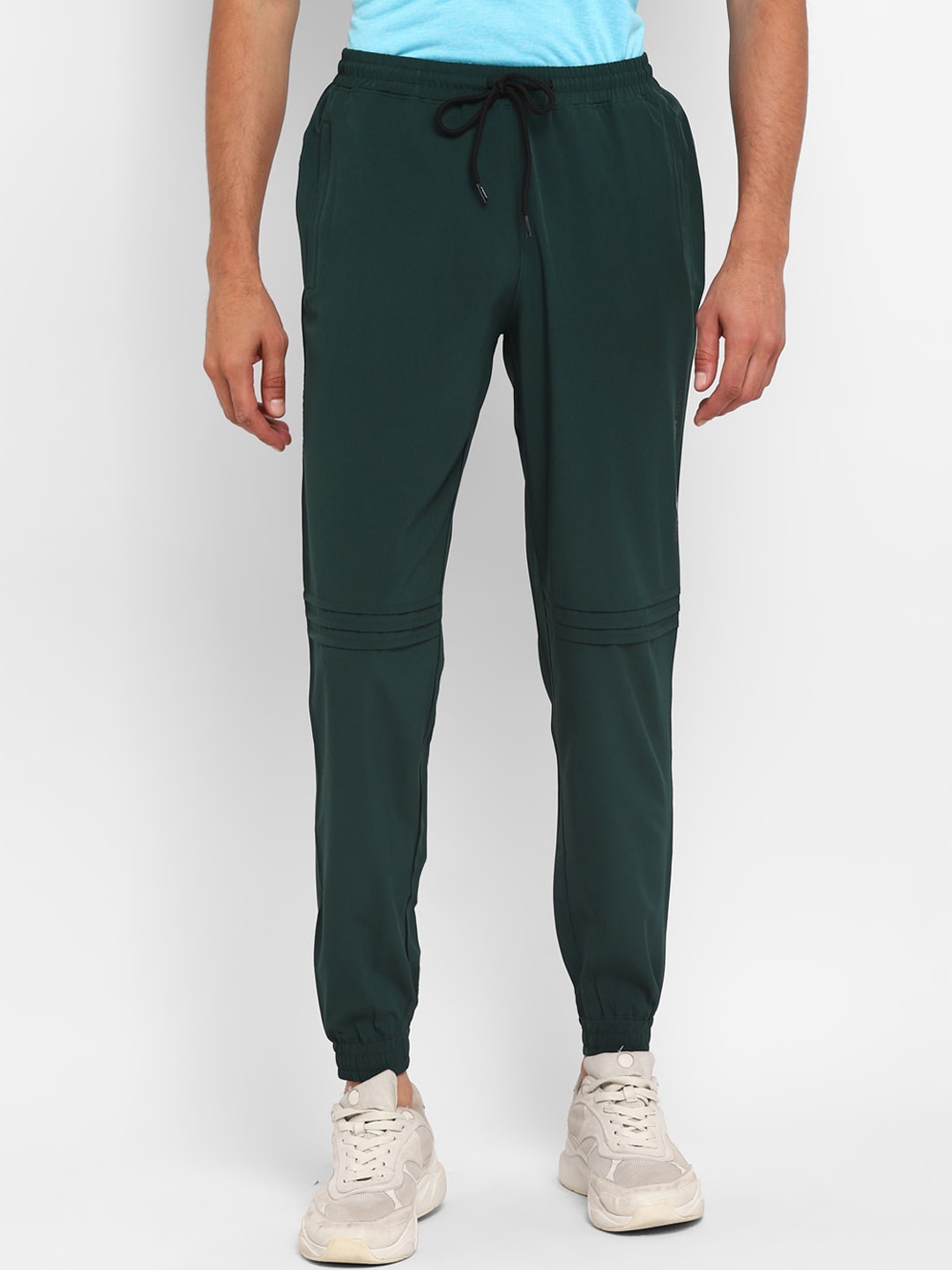 

FURO by Red Chief Men Regular-Fit Mid-Rise Joggers, Green