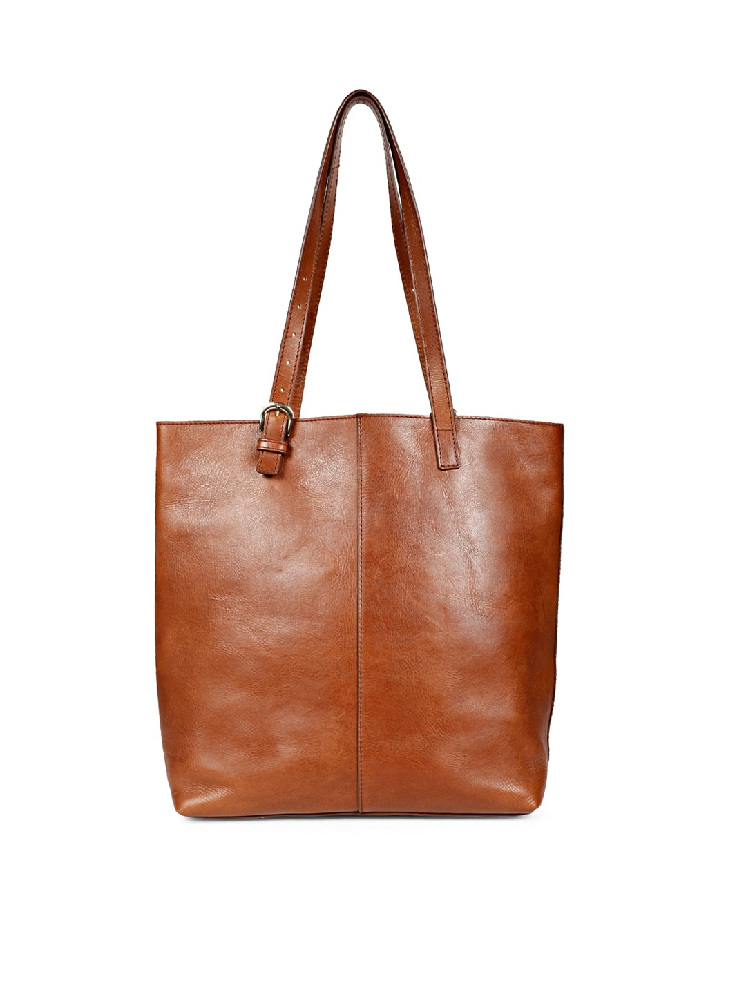 

Saint G Leather Oversized Shopper Tote Bag, Brown
