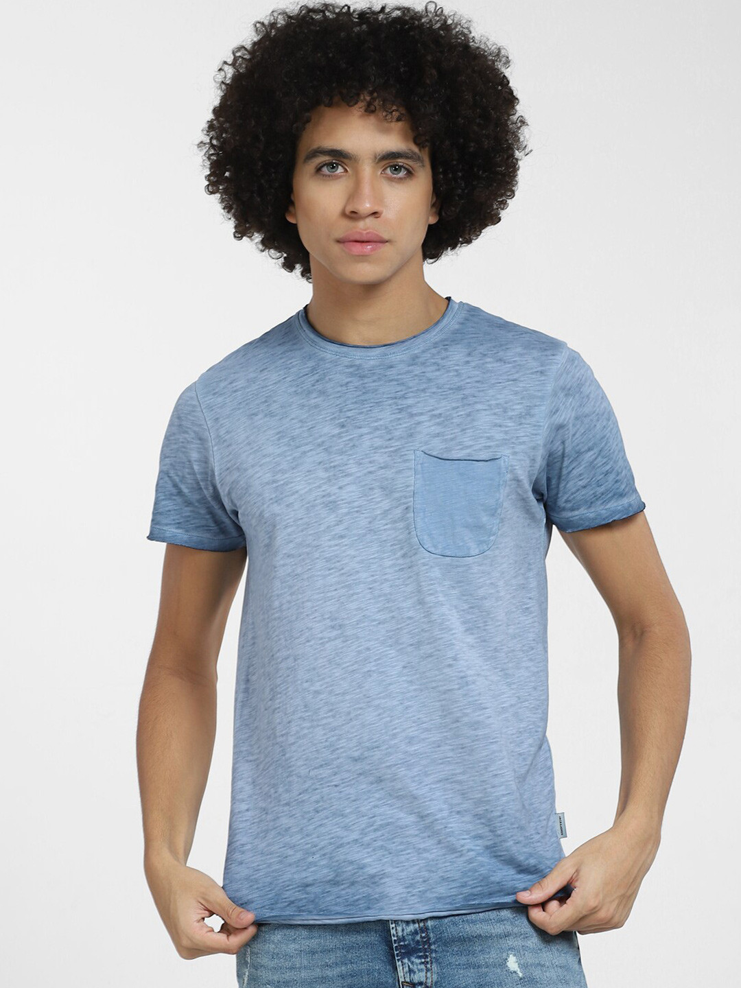 

Jack & Jones Round Neck Slim Fit T-shirt, Blue