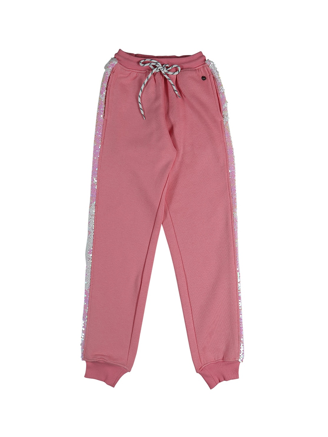 

Gini and Jony Girls Side Panel Detail Joggers, Pink