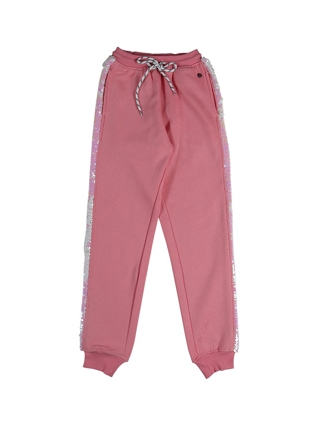 

Gini and Jony Girls Side Panel Detail Joggers, Pink