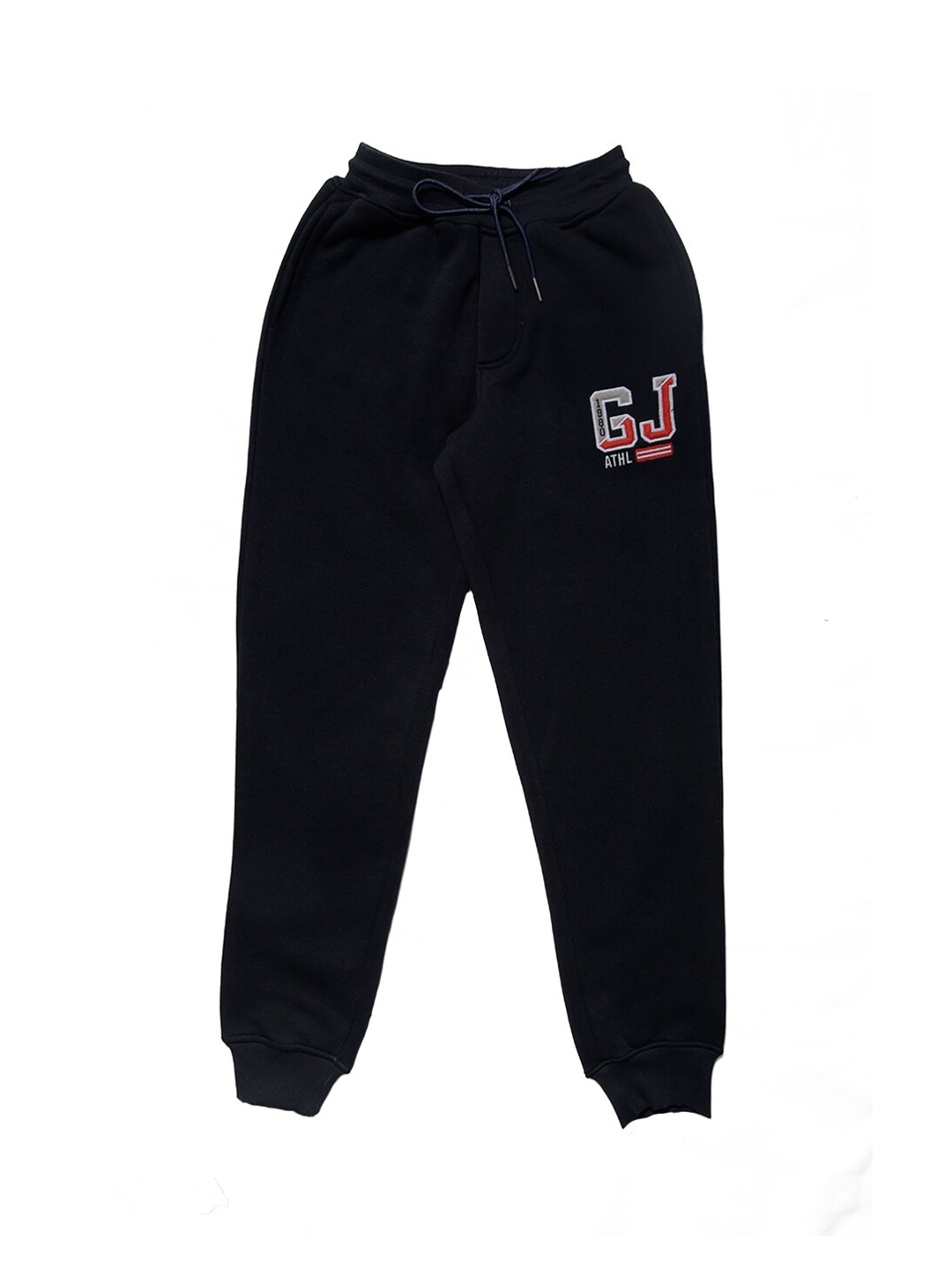 

Gini and Jony Boys Cotton Elasticated Regular Fit Joggers, Black