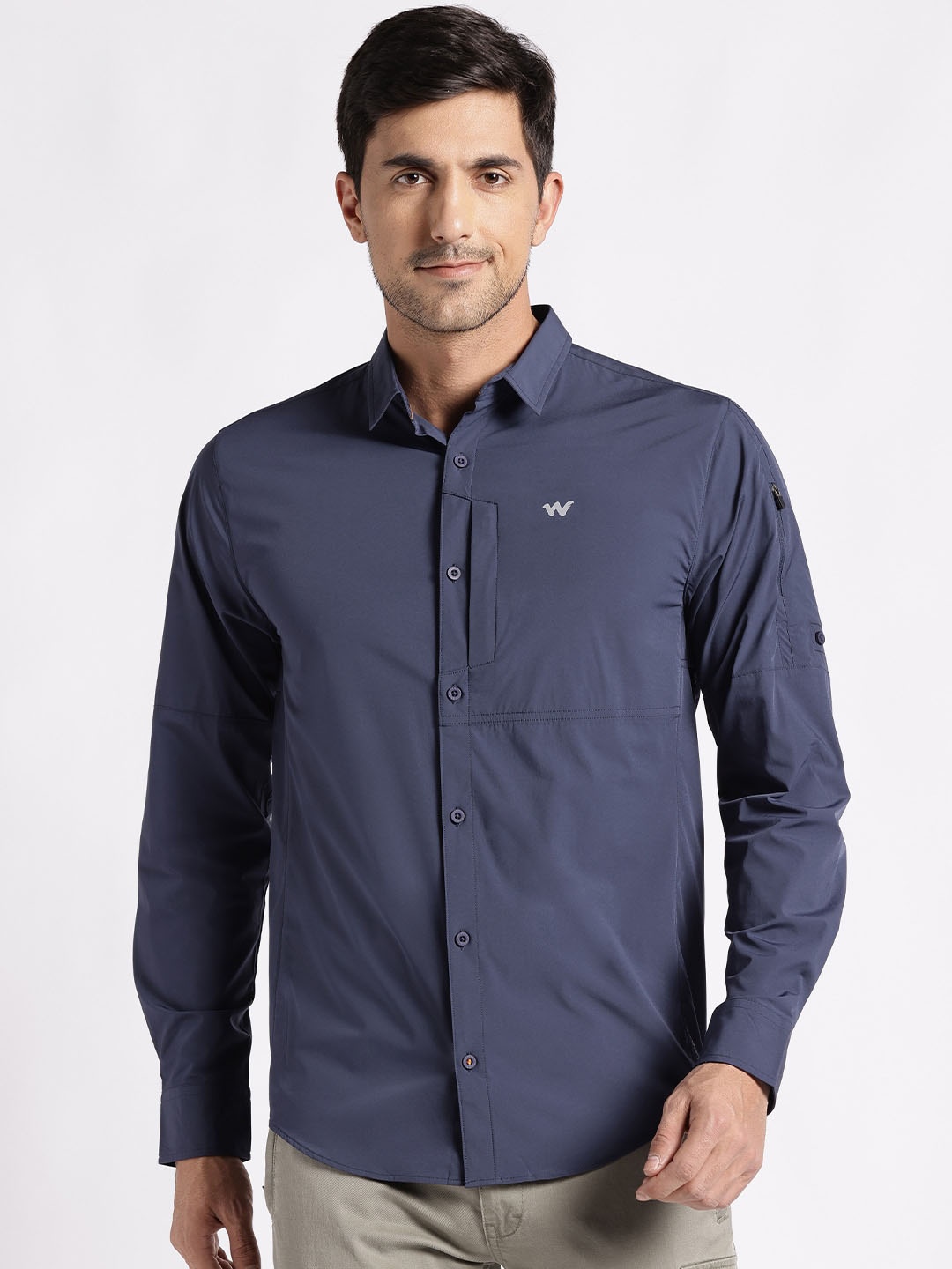 

Wildcraft Comfort Hiking Casual Shirt, Navy blue