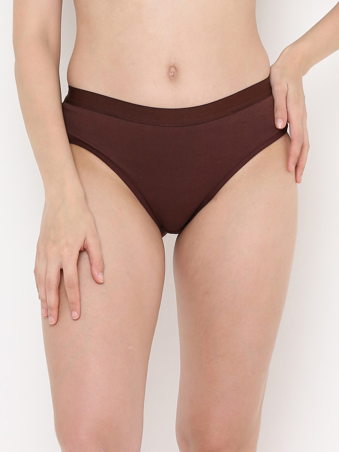 

Berrys Intimatess Women Mid-Rise Bikini Briefs, Brown