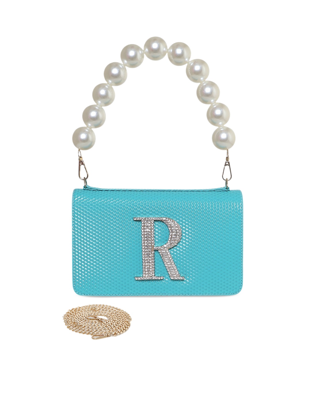 

ESBEDA PU Structured Sling Bag, Blue