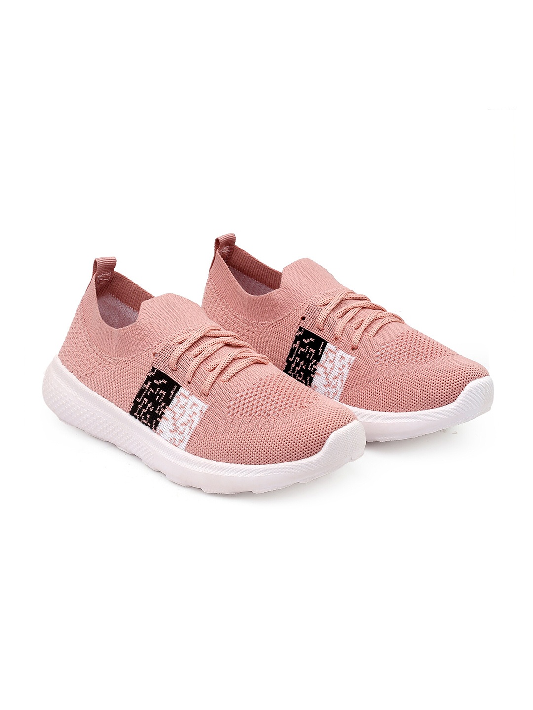 

KRAASA Women Mesh Walking Sports Shoes, Pink