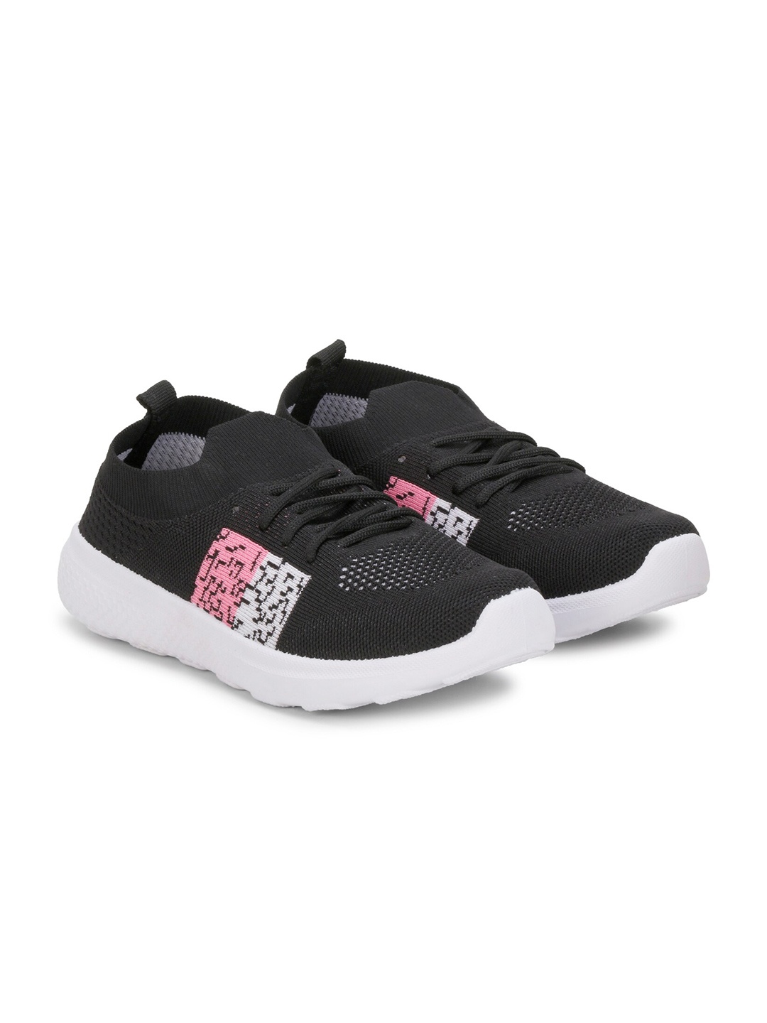 

KRAASA Women Mesh Walking Shoes, Black