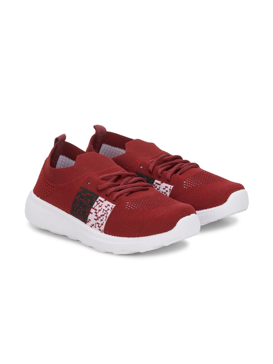 

KRAASA Women Mesh Walking Sports Shoes, Maroon
