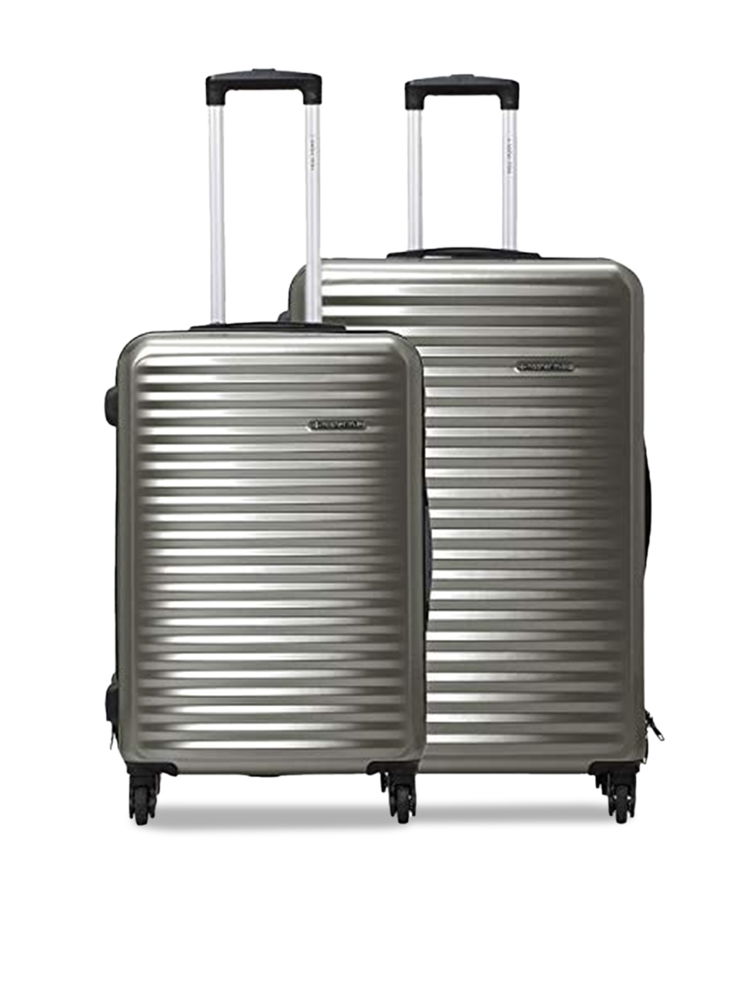 

Nasher Miles Monte Carlo Set Of 2 Hard-Sided Trolley Suitcase 67 L & 108 L, Bronze