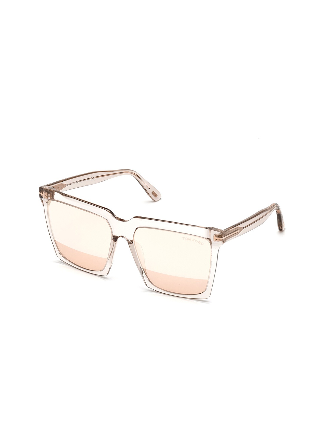 

Tom Ford Women Square Sunglasses with UV Protected Lens, Peach