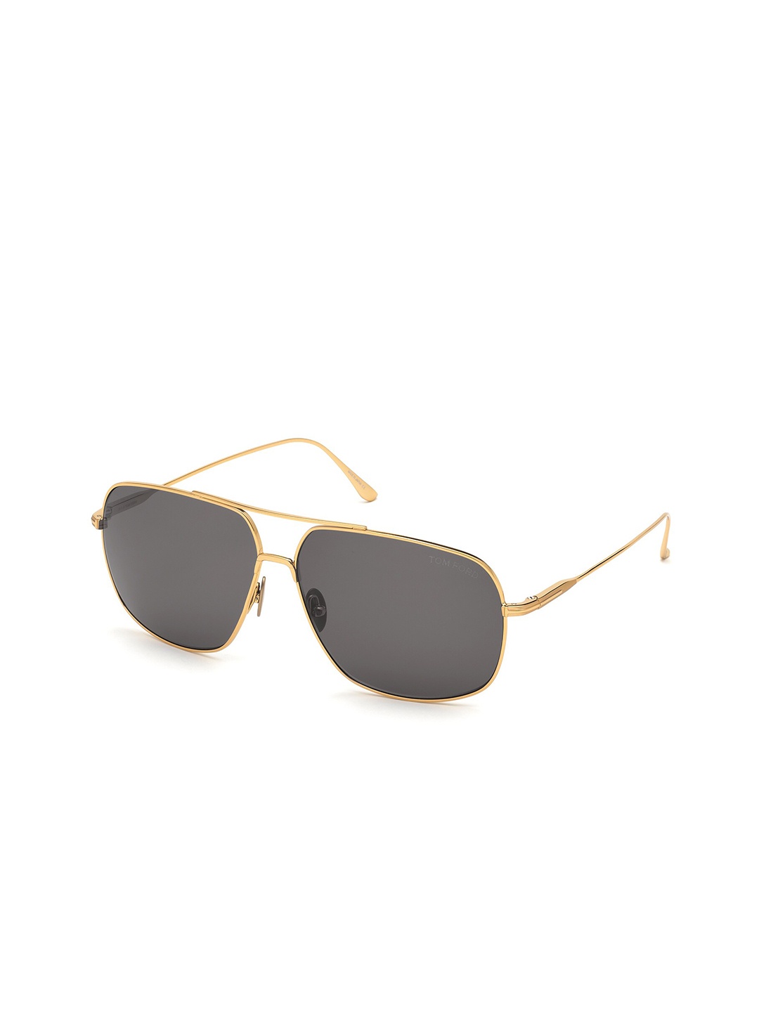 

Tom Ford Men Square Sunglasses with UV Protected Lens, Grey
