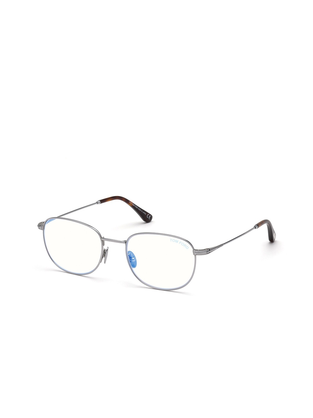 

Tom Ford Men Full Rim Rectangle Frame FT5734-B 52 016, Transparent
