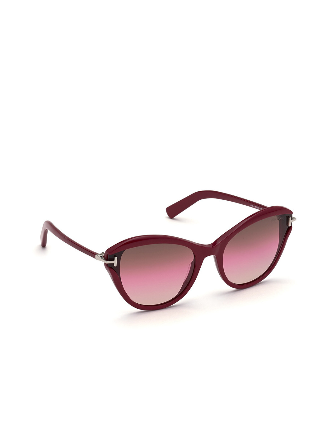 

Tom Ford Women Cateye Sunglasses with UV Protected Lens, Brown