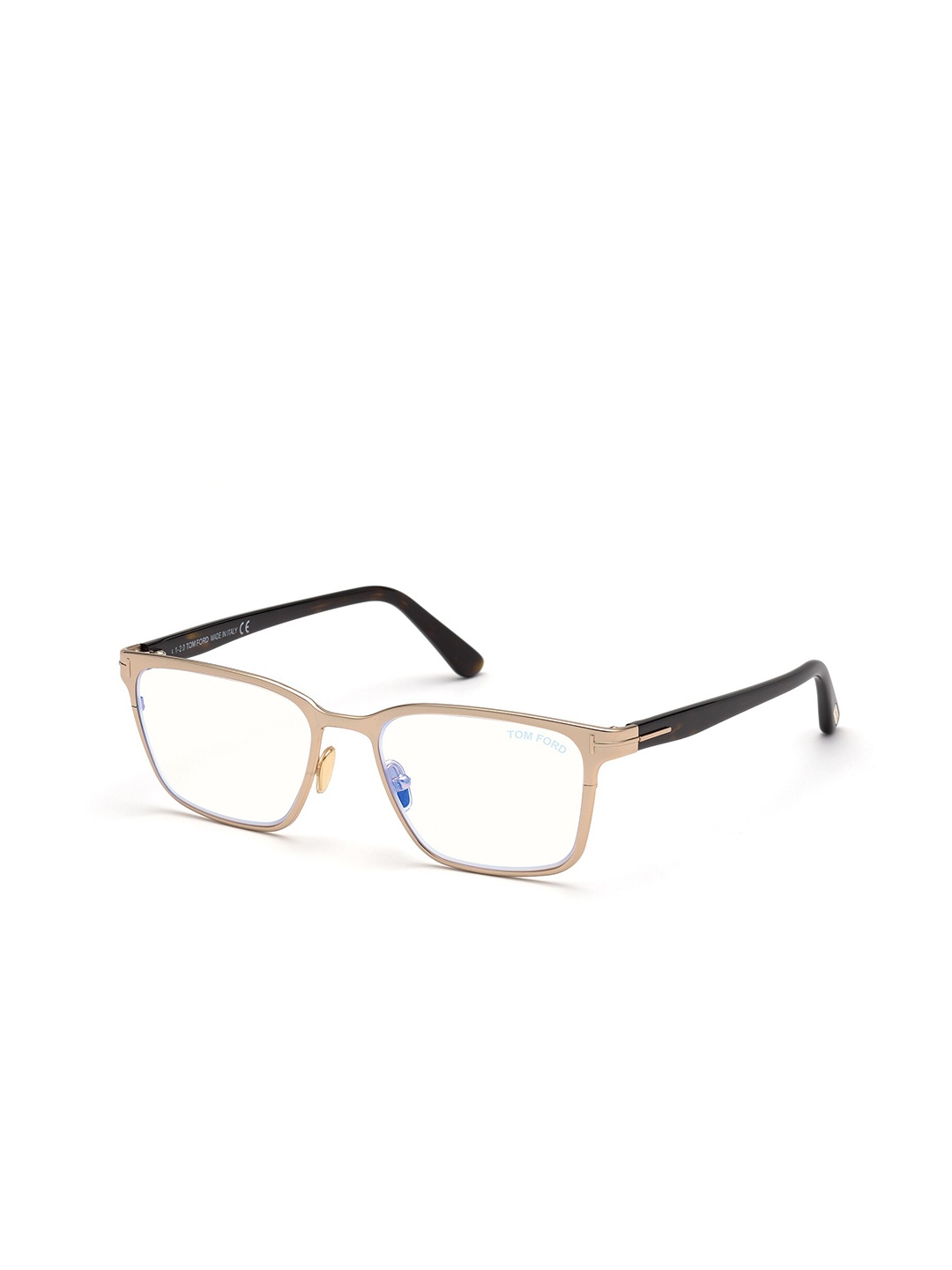 

Tom Ford Men Full Rim Square Frame FT5733-B 53 028, Transparent