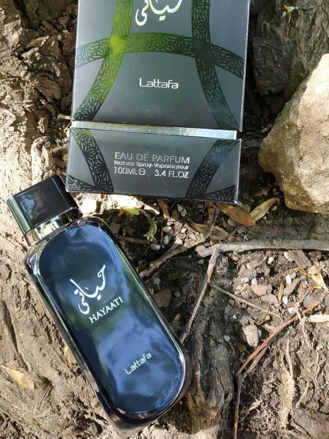 

Lattafa Men Hayati Eau De Parfum 100 ml, Black