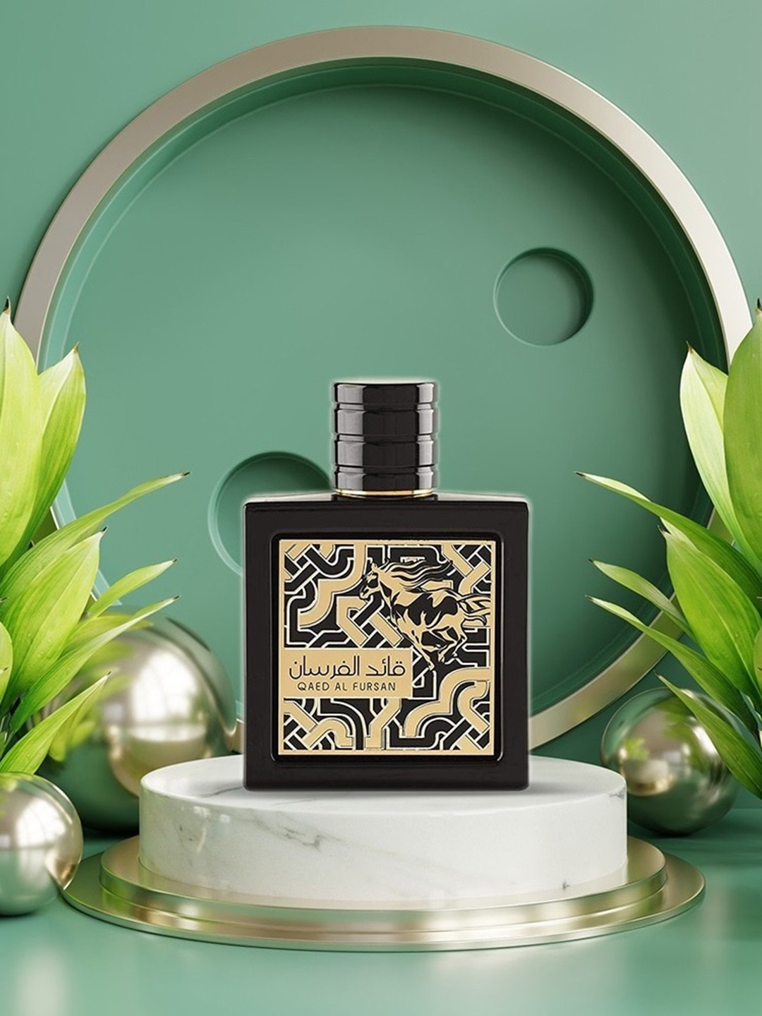 

Lattafa Men Qaed Al Fursan Eau De Parfum 100 ml, Black