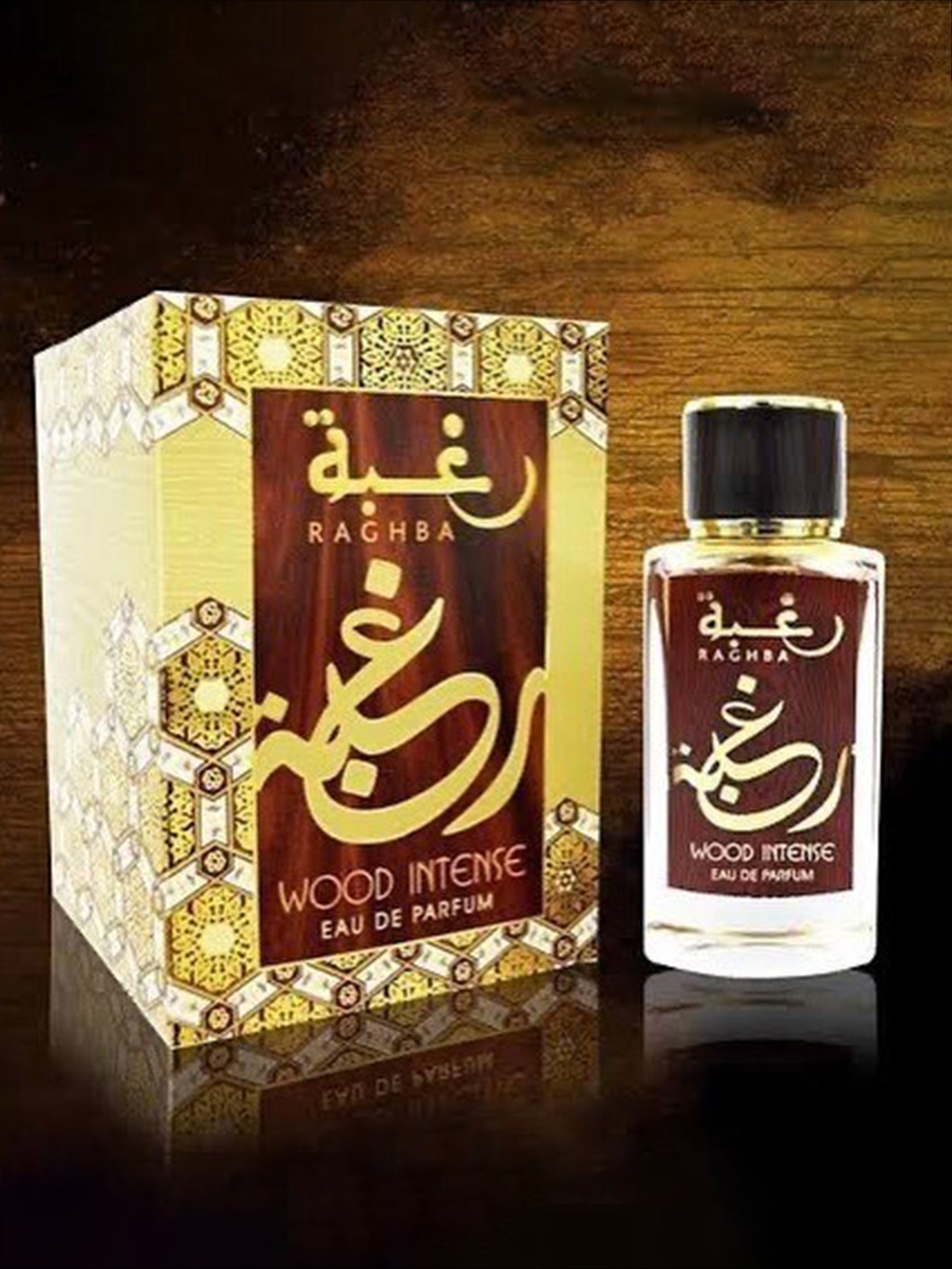 

Lattafa RAGHBA WOOD Eau De Parfume - 100 ml, Transparent