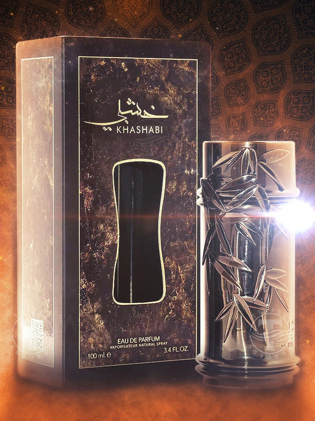 

Lattafa Men Khashabi Long-Lasting Eau De Parfum-100ml, Transparent