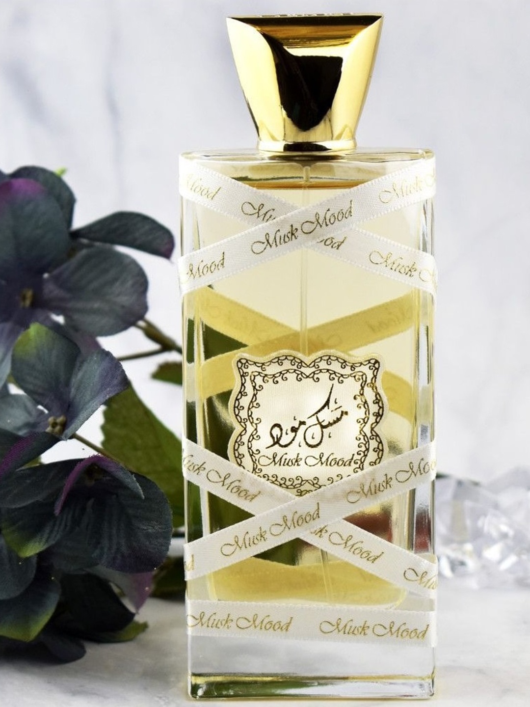 

Lattafa Musk Mood Long-Lasting Eau De Parfum-100ml, Transparent