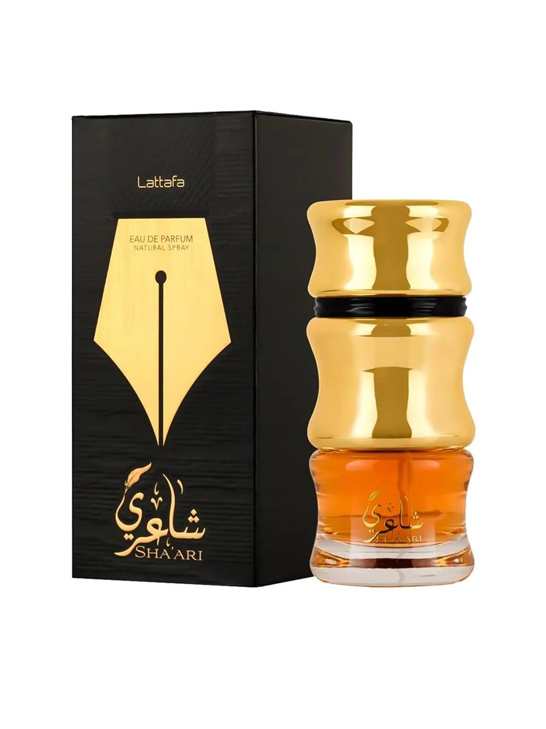 

Lattafa SHA'ARI Eau De Parfume - 100 ml, Transparent