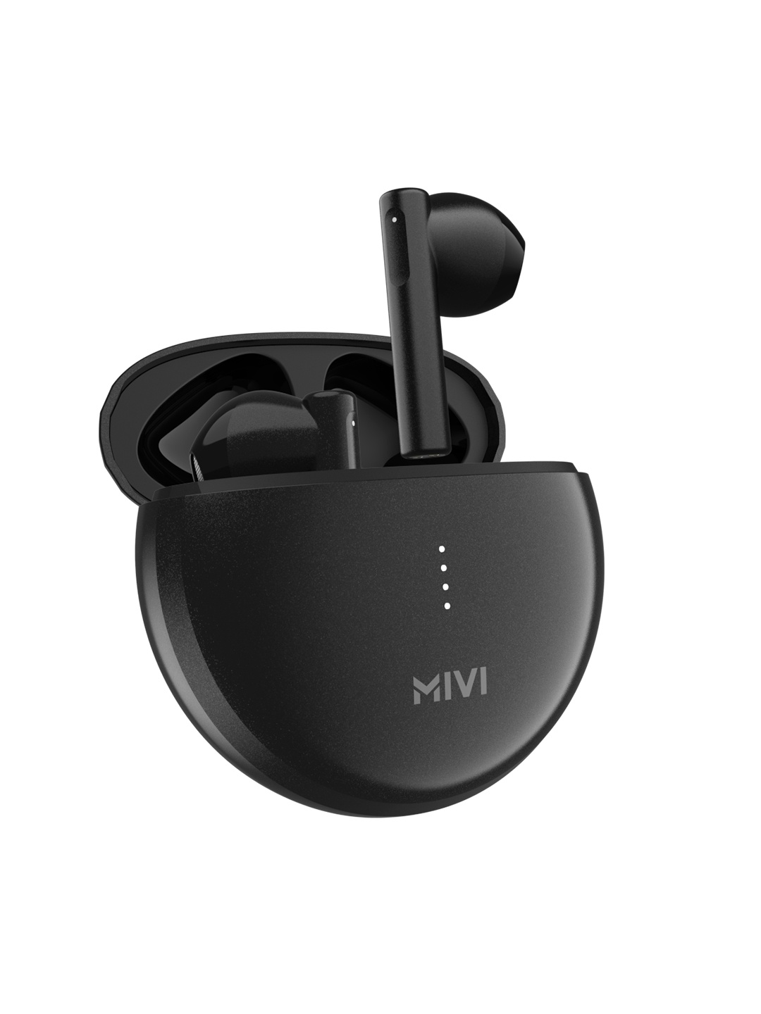 

mivi DuoPods P70 Earbuds With 50hrs Playtime & Rich Bass, Black