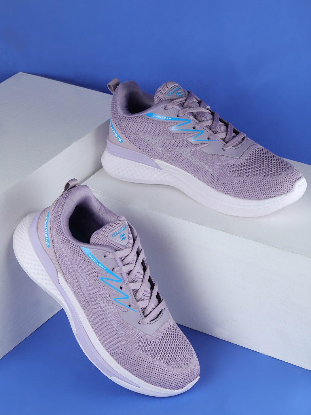 

Columbus Women FOAMLITE Mesh Memory Foam Running Shoes, Lavender