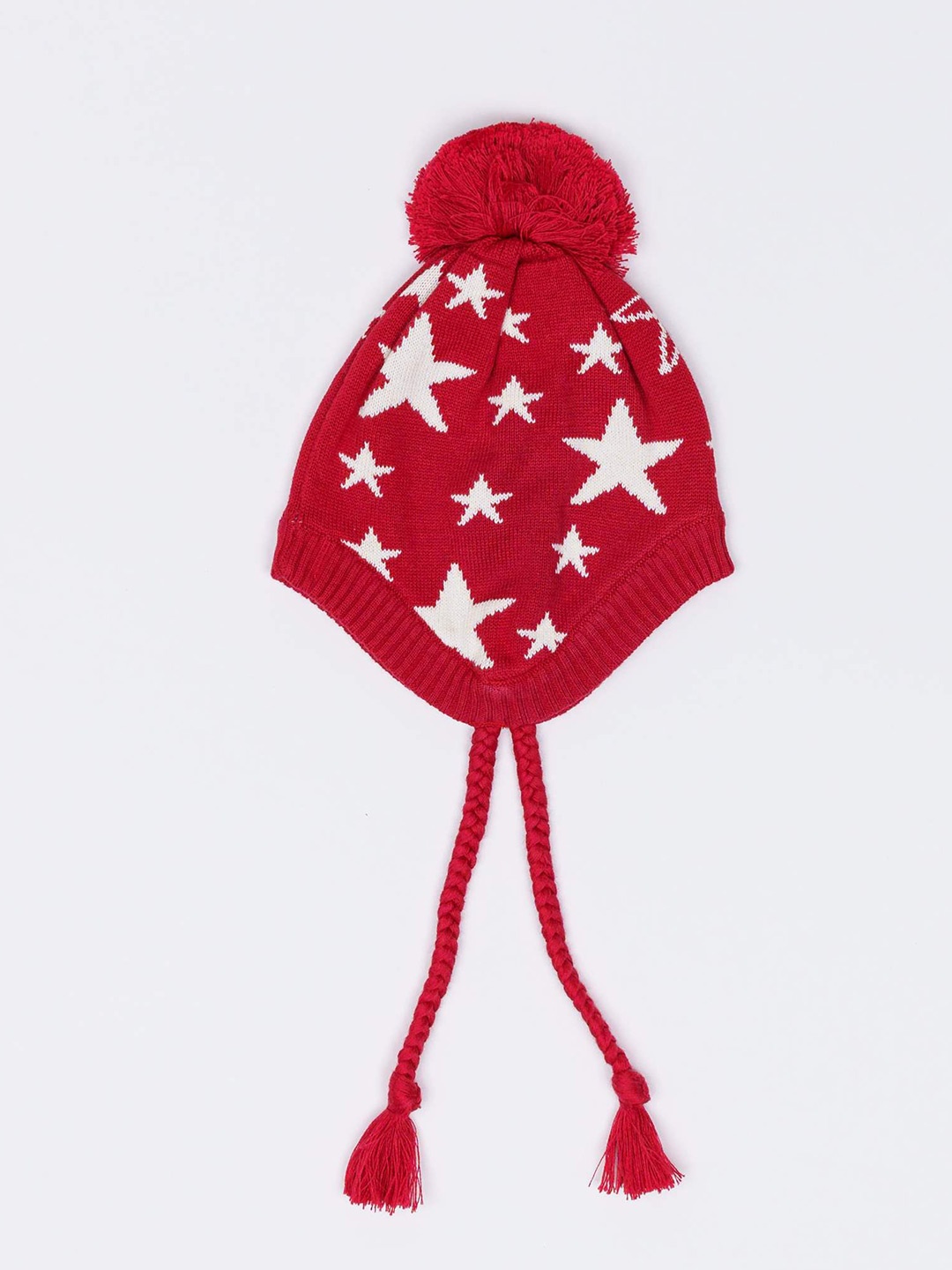 

H By Hamleys Infants Kids Printed Beanie, Red