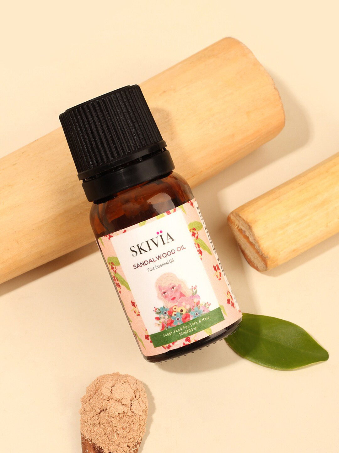 

SKIVIA Sandalwood Pure Essential Oil 10 ml, Transparent