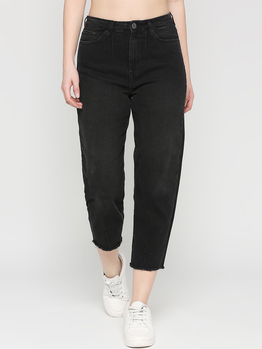 

SPYKAR Women Skinny Fit Stretchable Cotton Jeans, Black