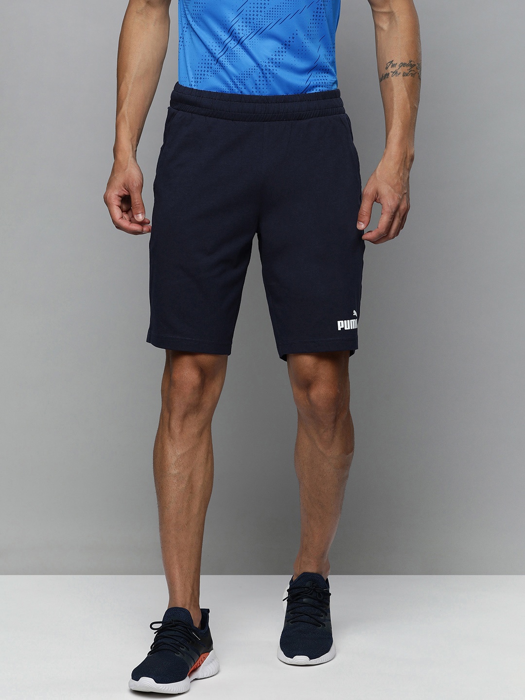 

Puma Men Cotton Outdoor Sports Shorts, Black