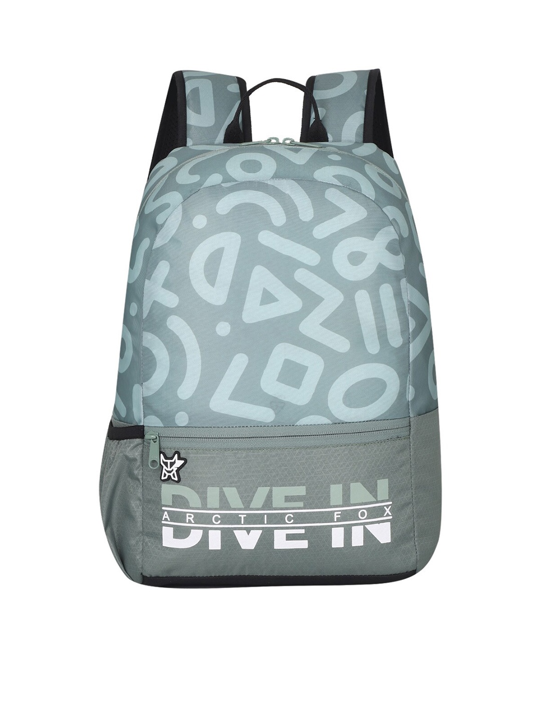 

Arctic Fox Kids Ergonomic Water Resistant Backpack, Green
