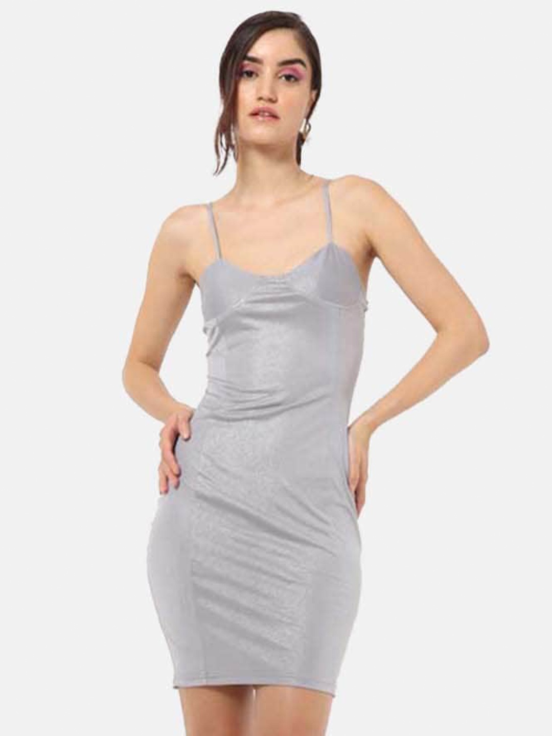 

IZF Grey Bodycon Dress