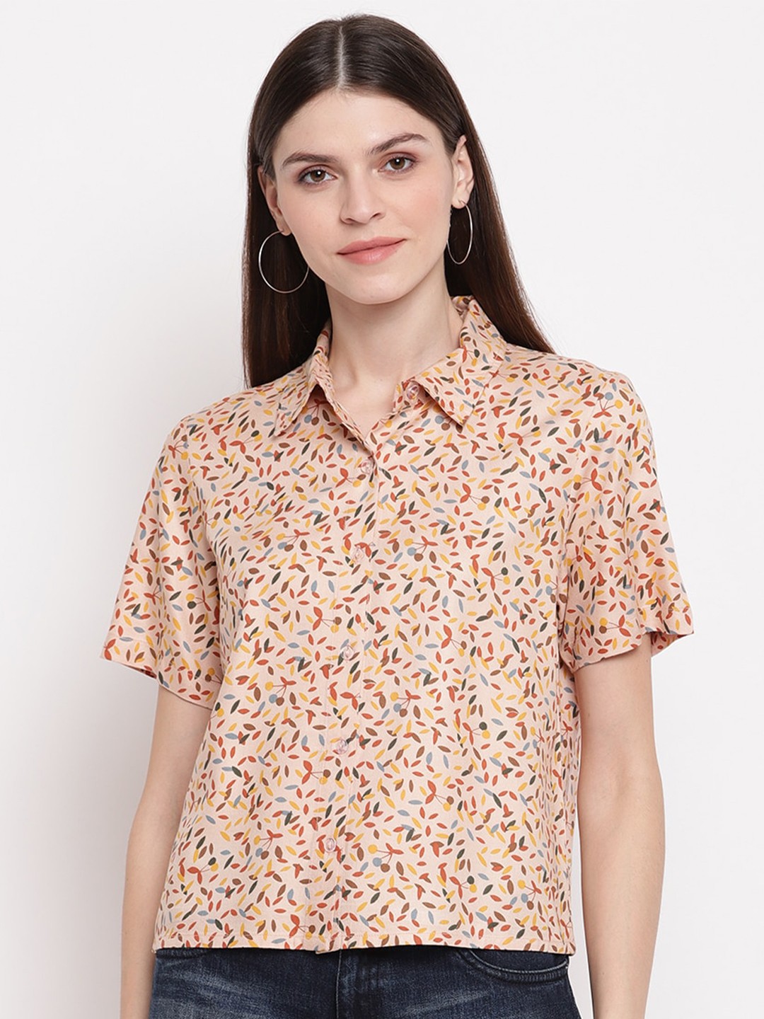 

sandy AND ritz Floral Printed Casual Shirt, Multi