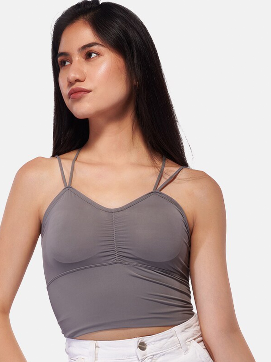 

IZF Sleeveless Tank Cotton Top, Grey