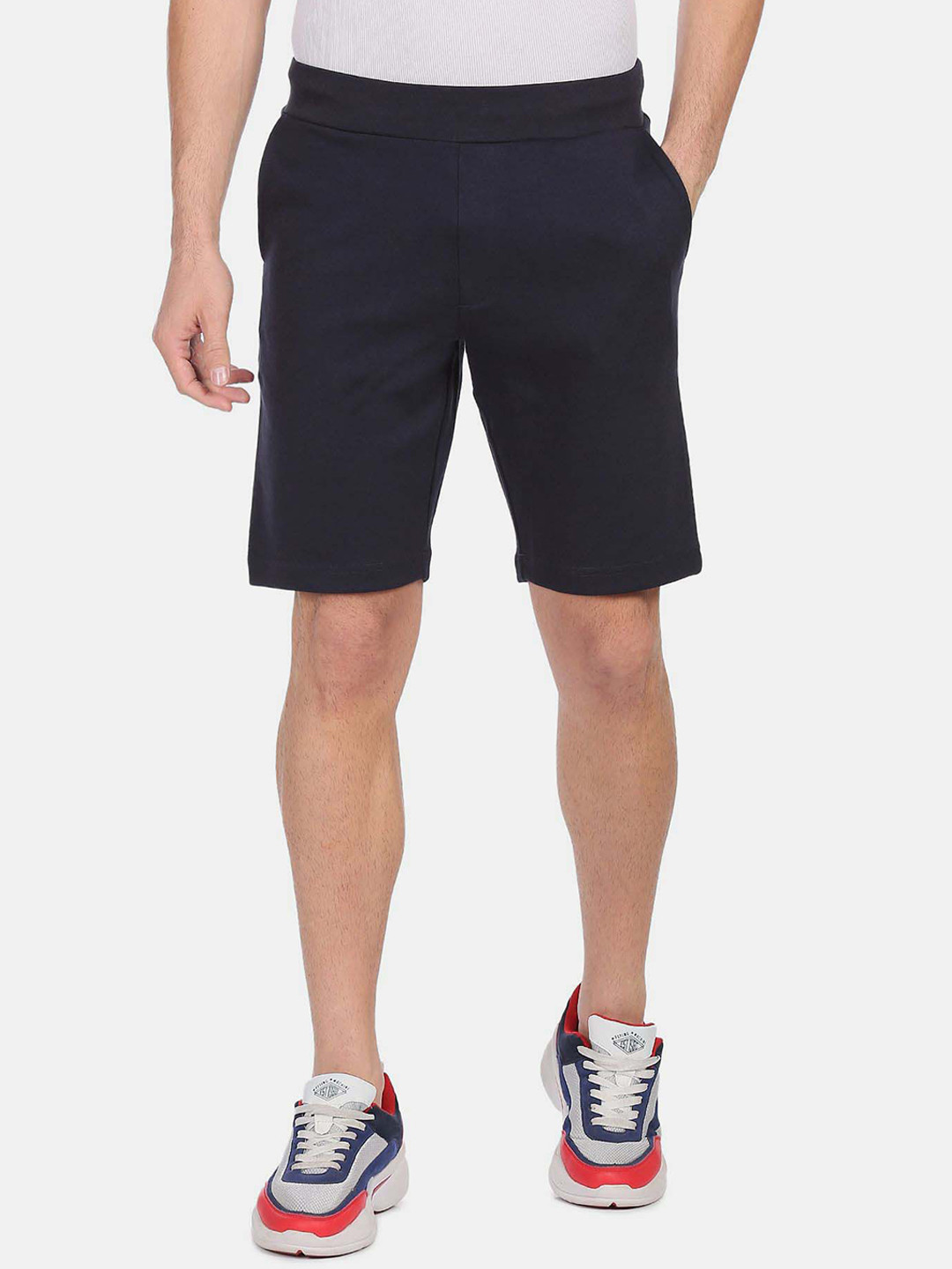 

Arrow Sport Men Mid-Rise Sports Shorts, Blue